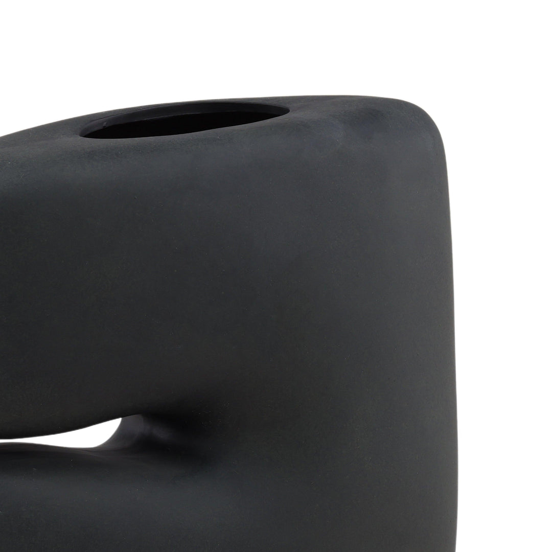 Niama Vase Black - SwayLiving