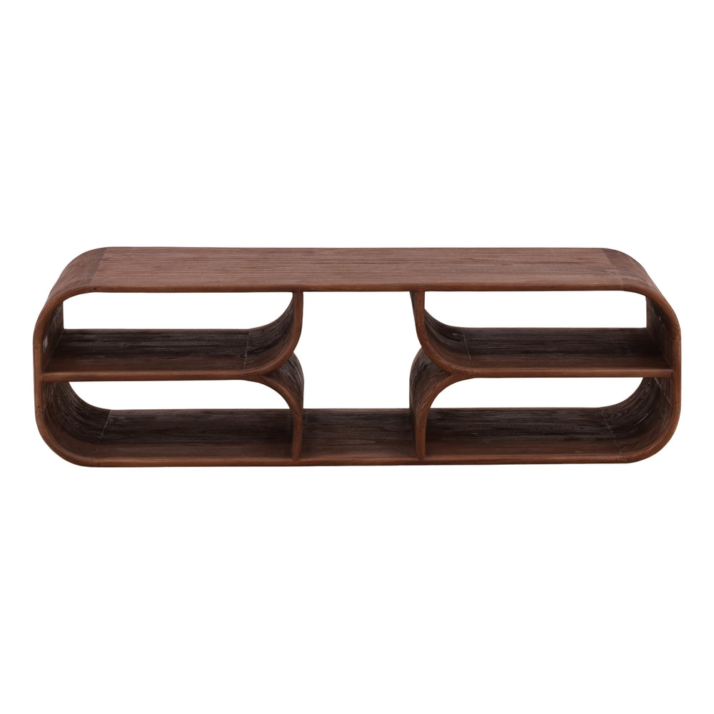 Gaetin Coffee Table Brown — Front
