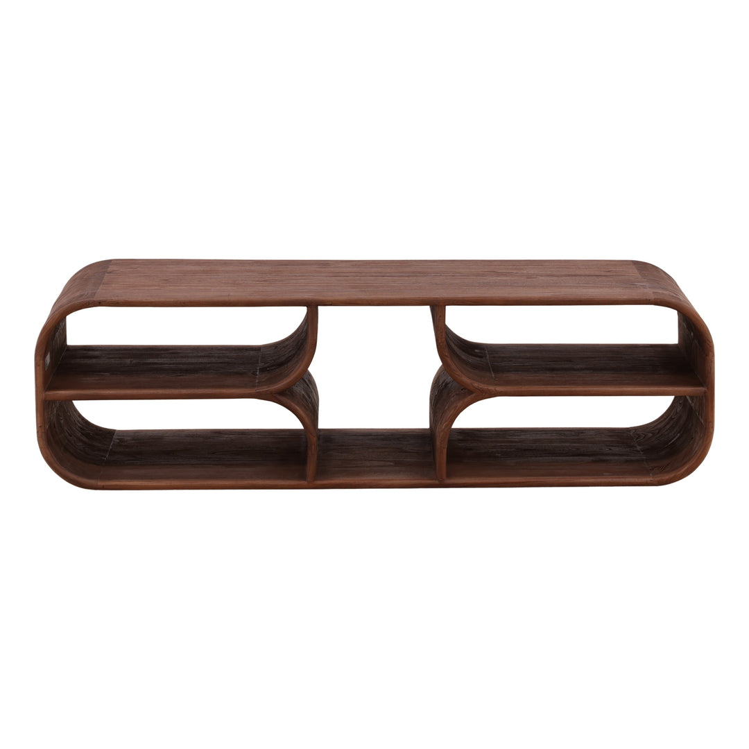 Gaetin Coffee Table Brown — Front