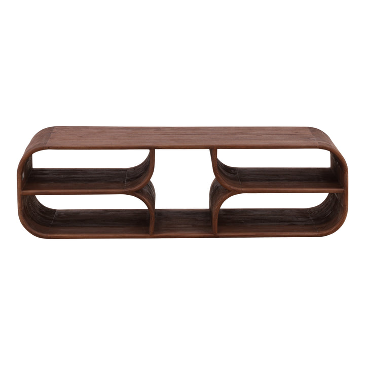 Gaetin Coffee Table Brown — Front