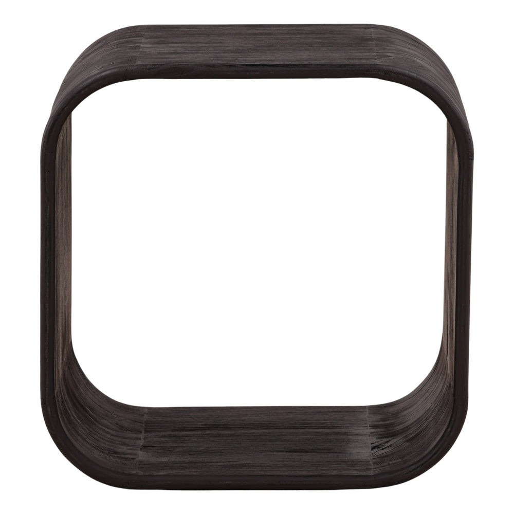 Jaymes Side Table Dark Brown — Front