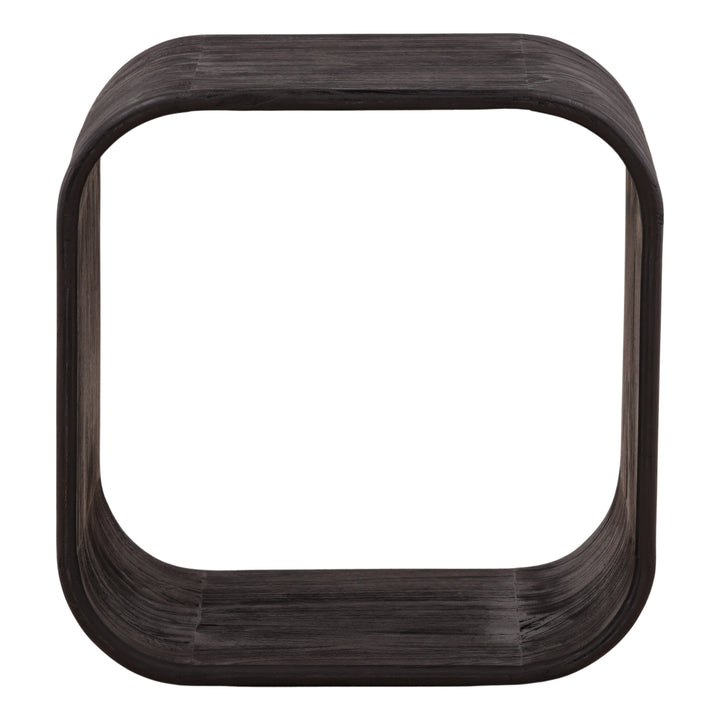 Jaymes Side Table Dark Brown — Front