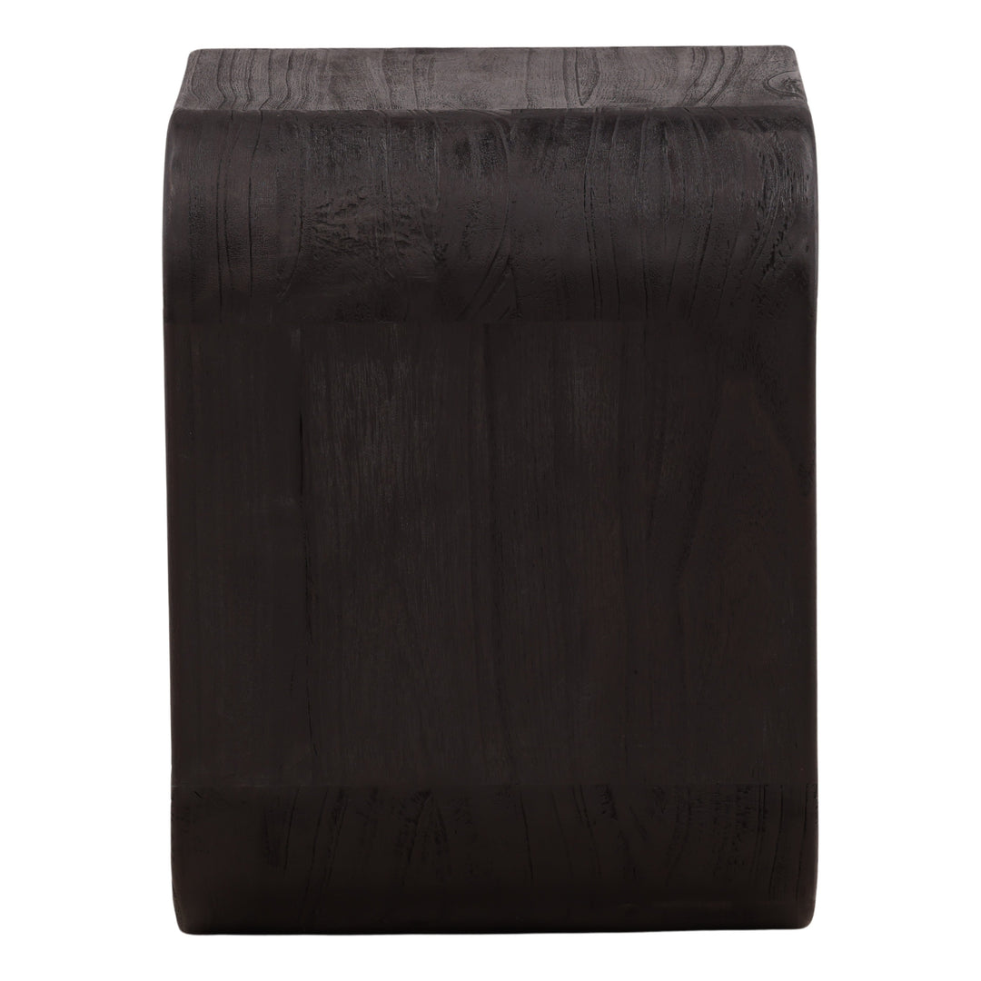 Jaymes Side Table Dark Brown — Profile