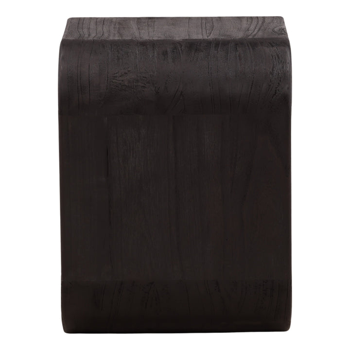 Jaymes Side Table Dark Brown — Profile