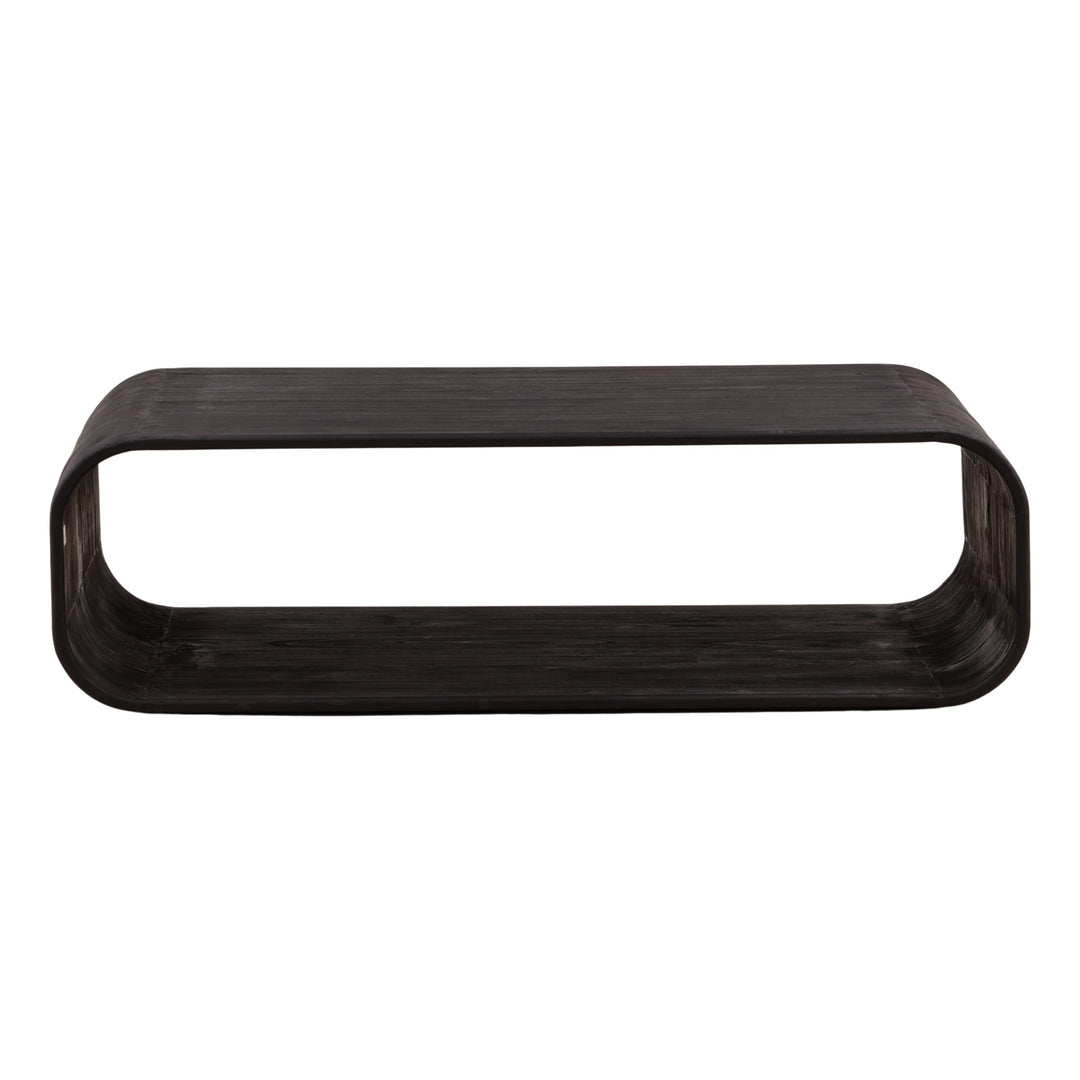 Jaymes Coffee Table Dark Brown — Front