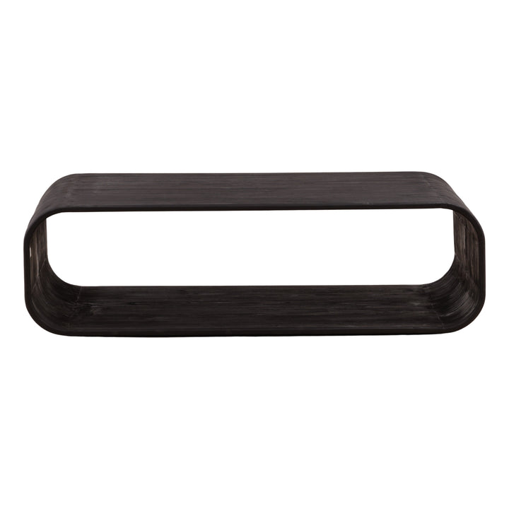 Jaymes Coffee Table Dark Brown — Front