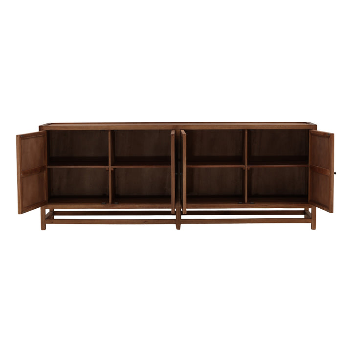 Lulou Sideboard Brown 82" — Open Door