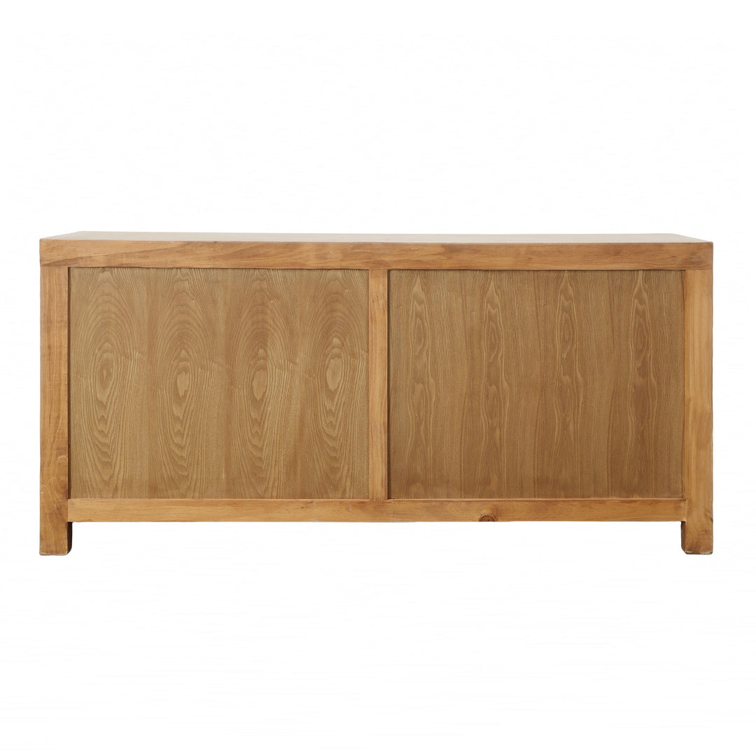 Devinae Sideboard Lt Warm Wash 4-Door - SwayLiving