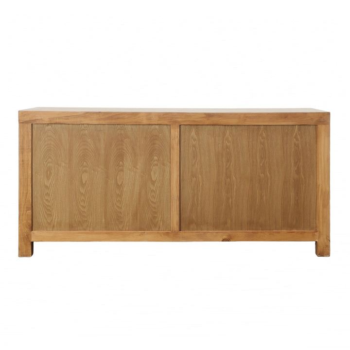 Devinae Sideboard Lt Warm Wash 4-Door - SwayLiving
