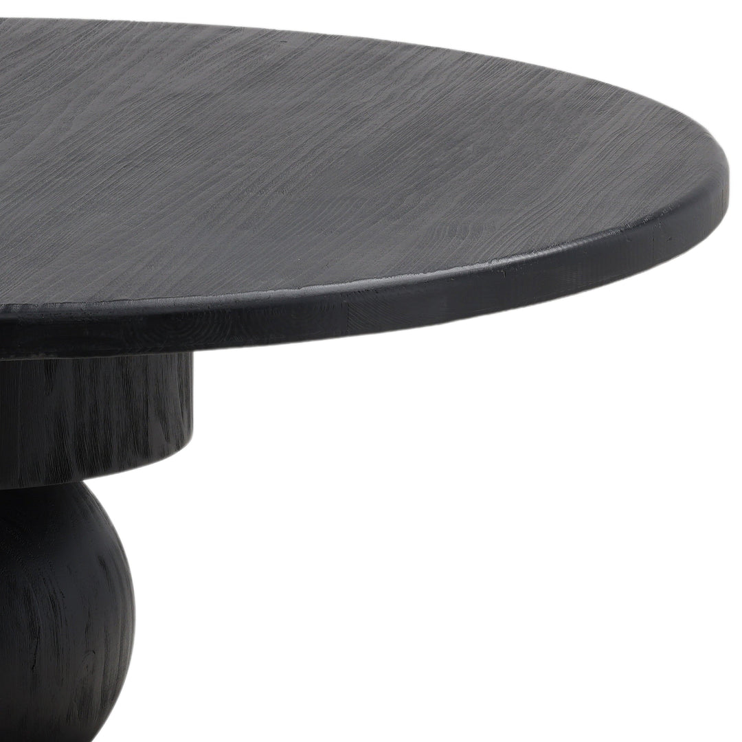 Gareth Dining Table Matte Black - SwayLiving