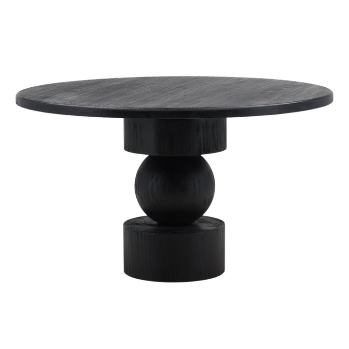 Gareth Dining Table Matte Black - SwayLiving