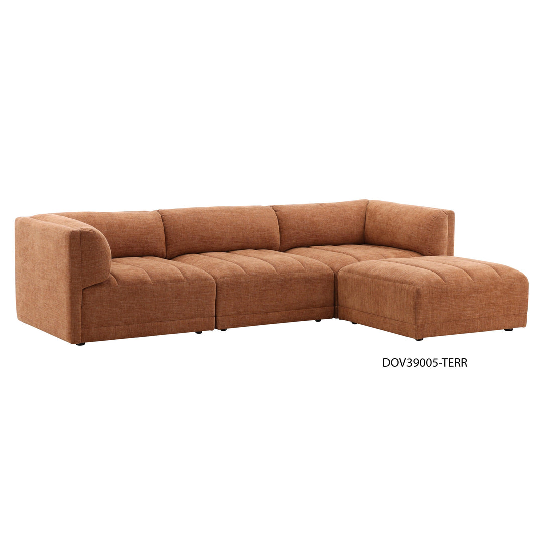 Magdalena Sofa Terracotta - SwayLiving