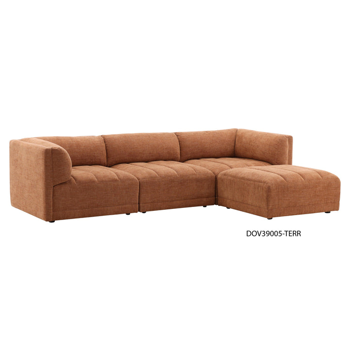Magdalena Sofa Terracotta - SwayLiving