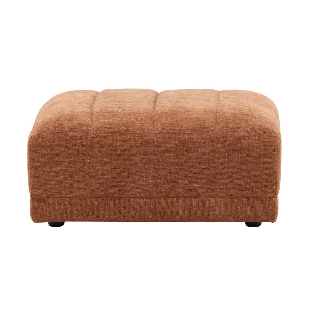 Magdalena Ottoman Terracotta - SwayLiving