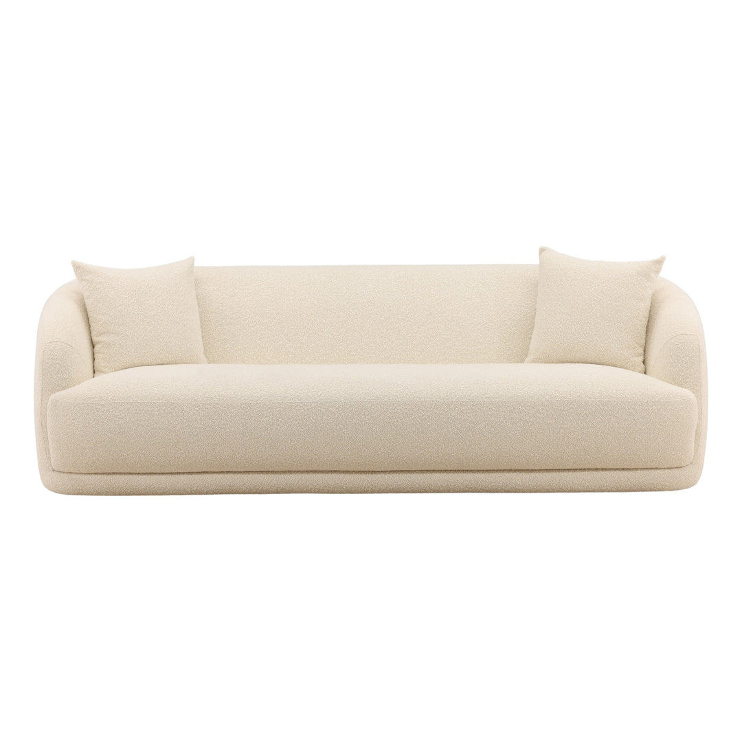 Yulessa Sofa Cream — Front