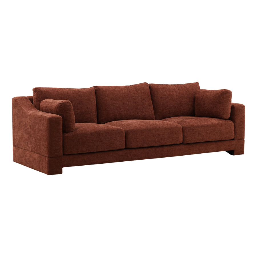 Chanler Sofa Rust — Front Three-Quarter