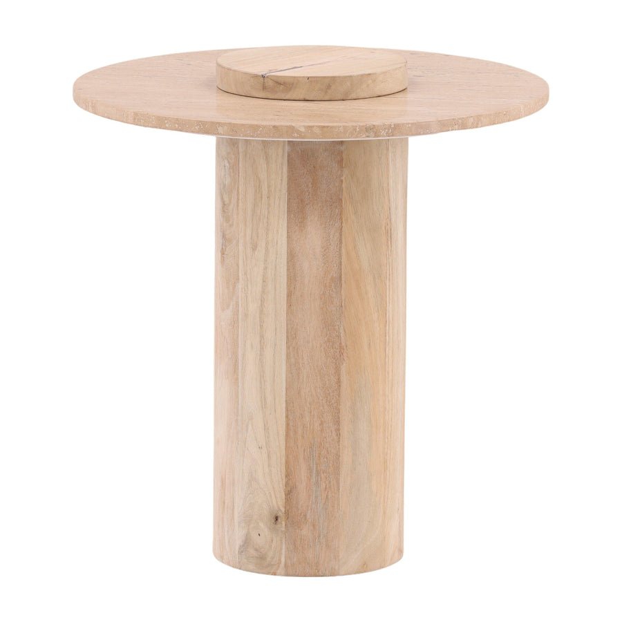 Rona Side Table Natural - SwayLiving