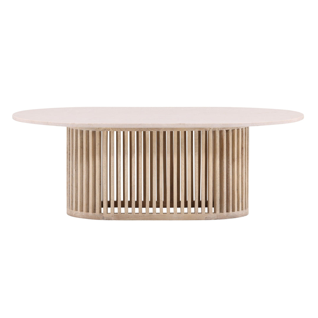 Myra Coffee Table Beige - SwayLiving