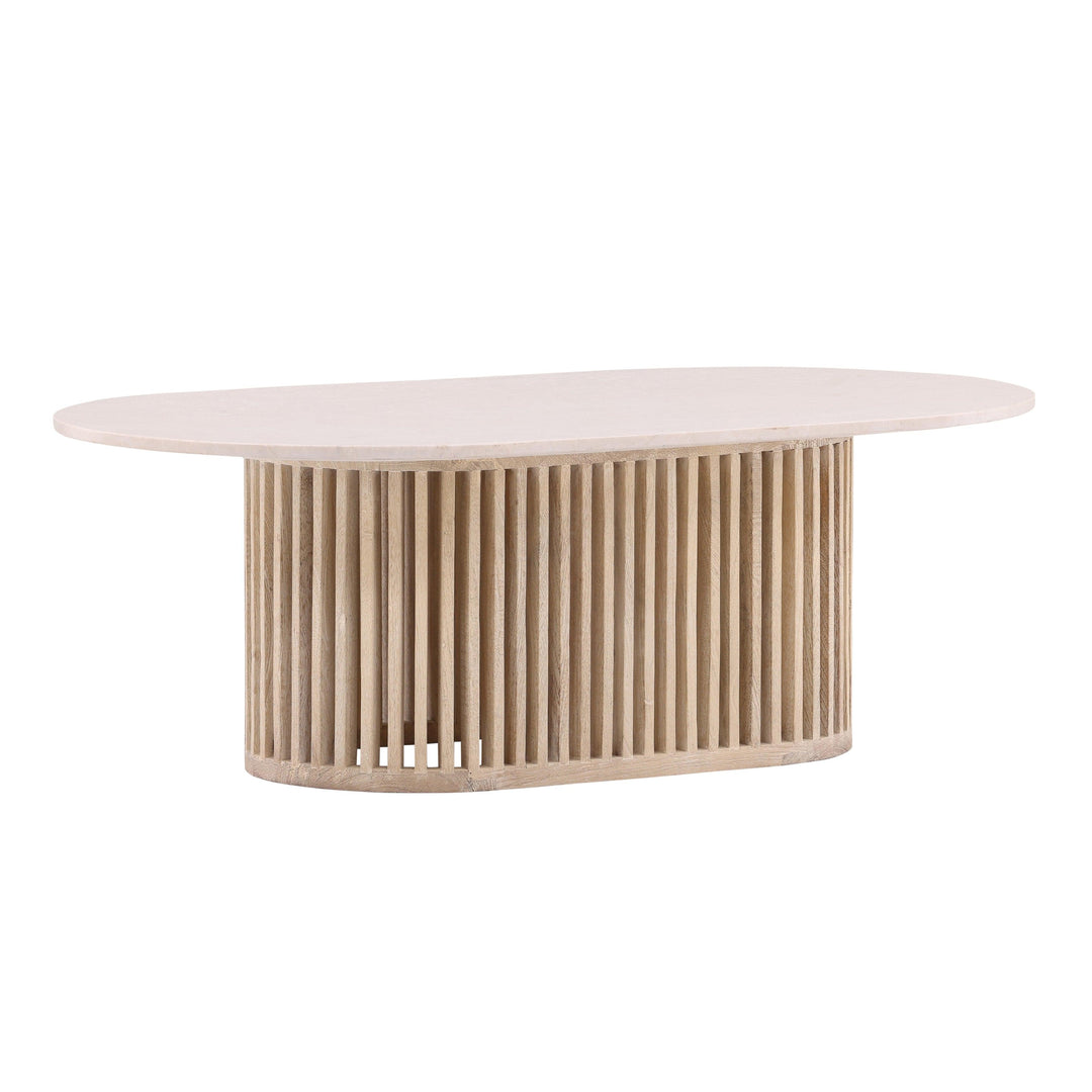 Myra Coffee Table Beige - SwayLiving