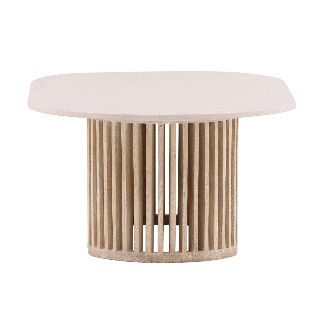 Myra Coffee Table Beige - SwayLiving
