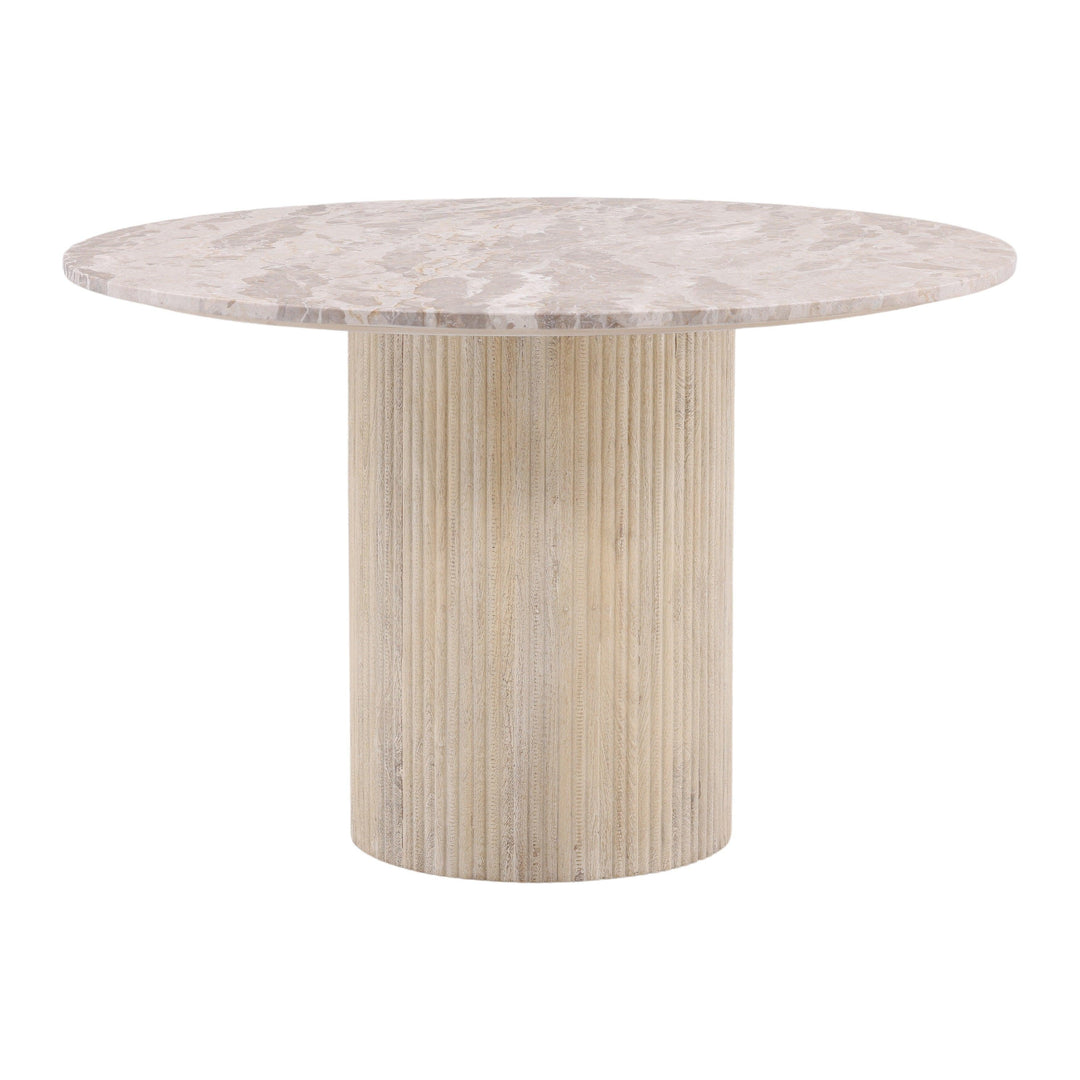 Nia Dining Table Light Natural - SwayLiving