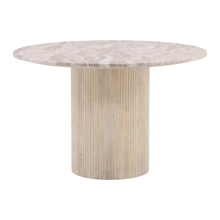 Nia Dining Table Light Natural - SwayLiving
