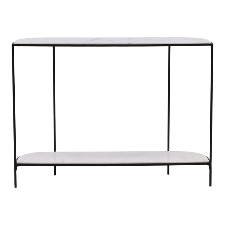 Bryon Console Table White - SwayLiving