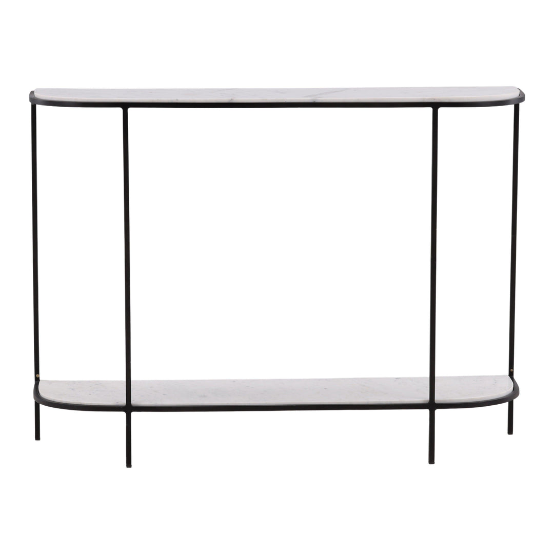 Bryon Console Table White - SwayLiving