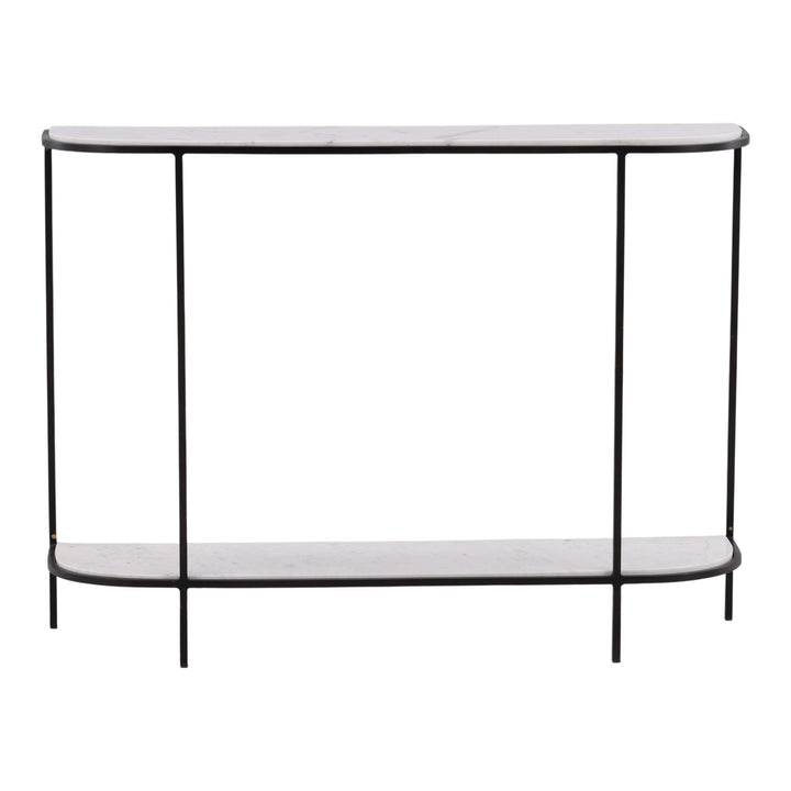 Bryon Console Table White - SwayLiving