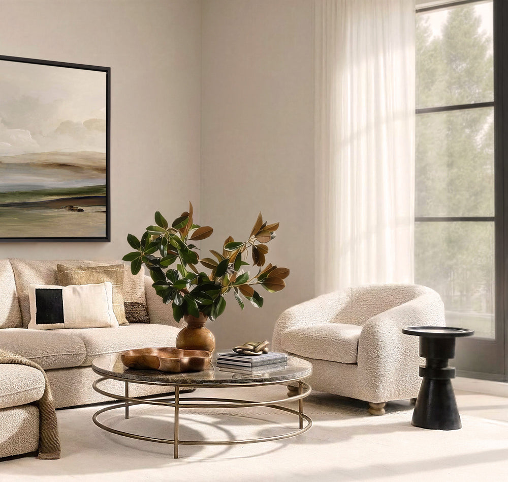 Marstonn Coffee Table Brown — Lifestyle
