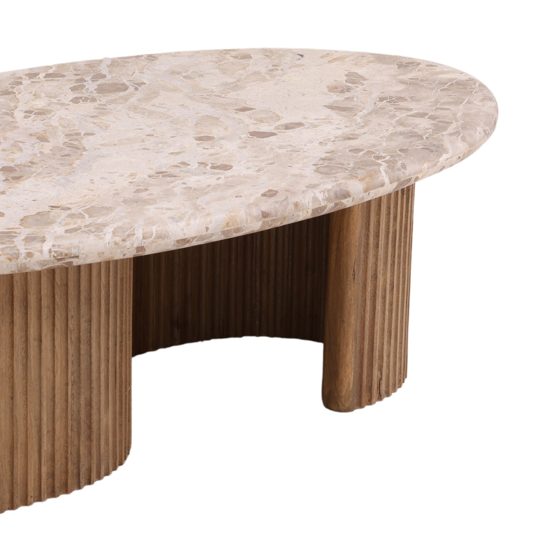 Barrenton Coffee Table Beige — Detail 2