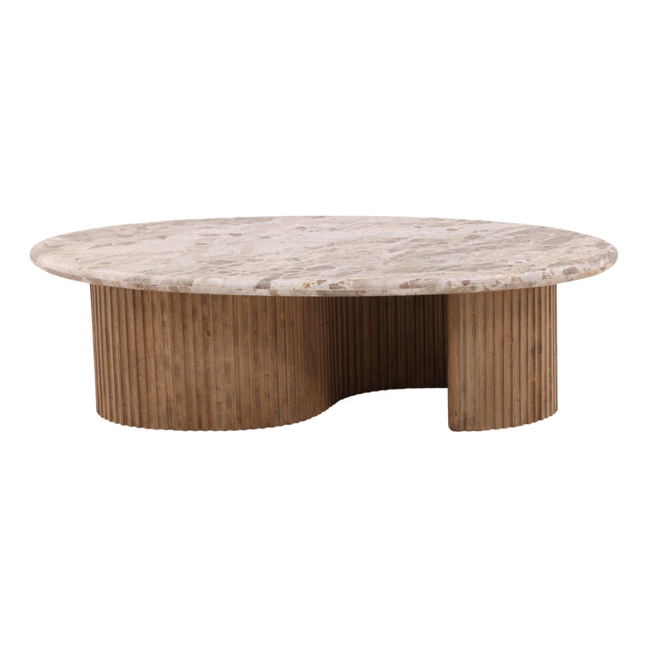 Barrenton Coffee Table Beige — Front