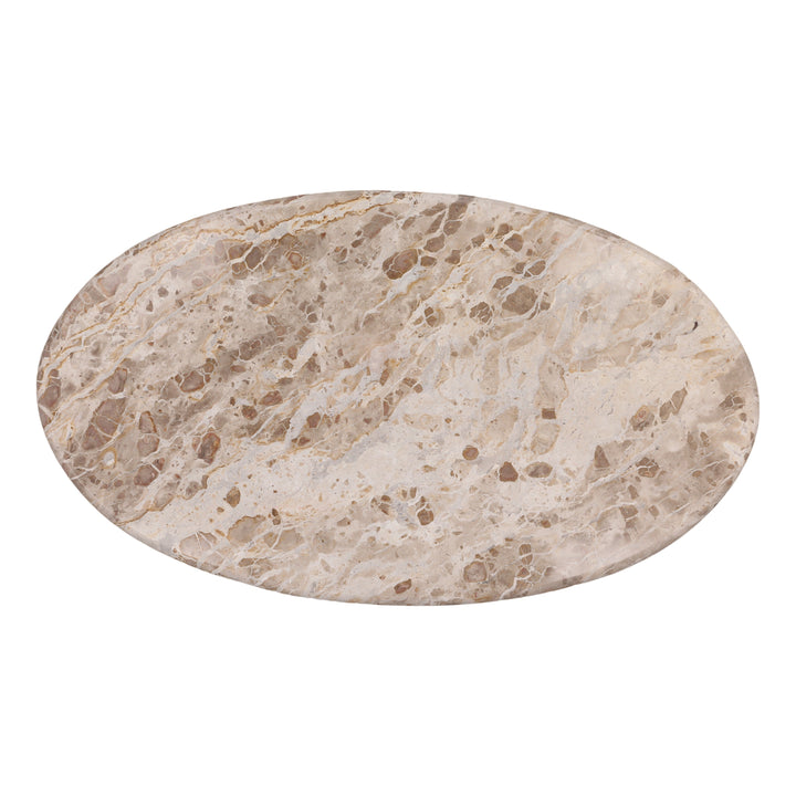 Barrenton Coffee Table Beige — Overhead