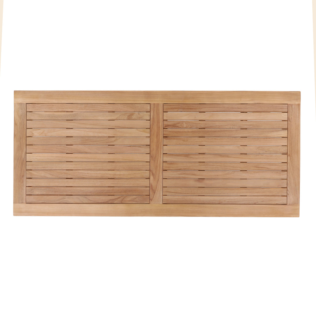 Alynn Outdoor Dining Table — Overhead