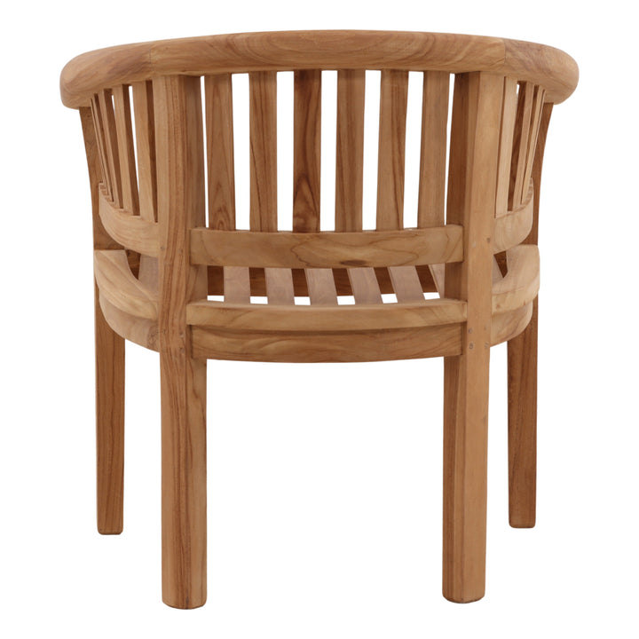 Maplin Outdoor Occasional Chair Natural — Back