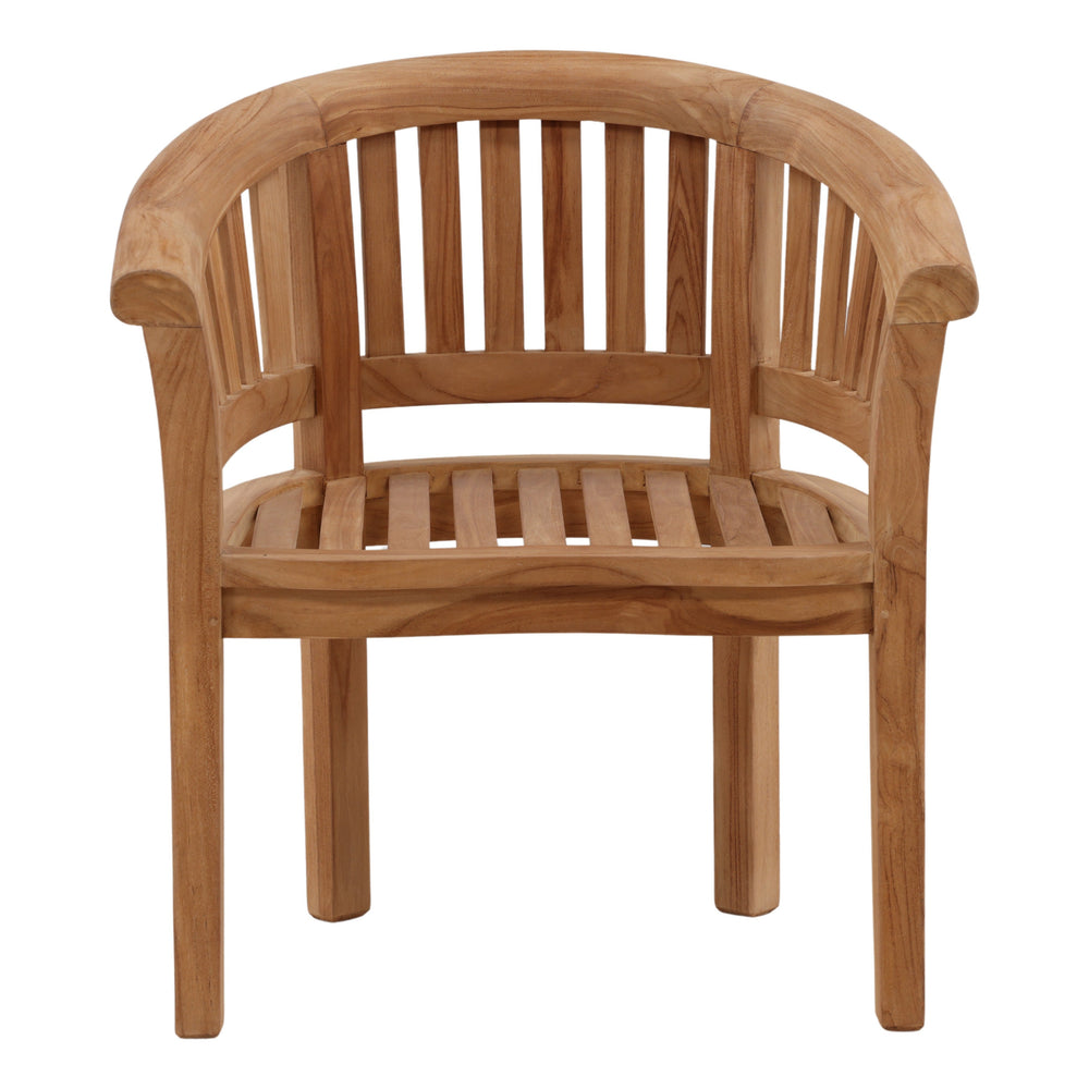 Maplin Outdoor Occasional Chair Natural — Front