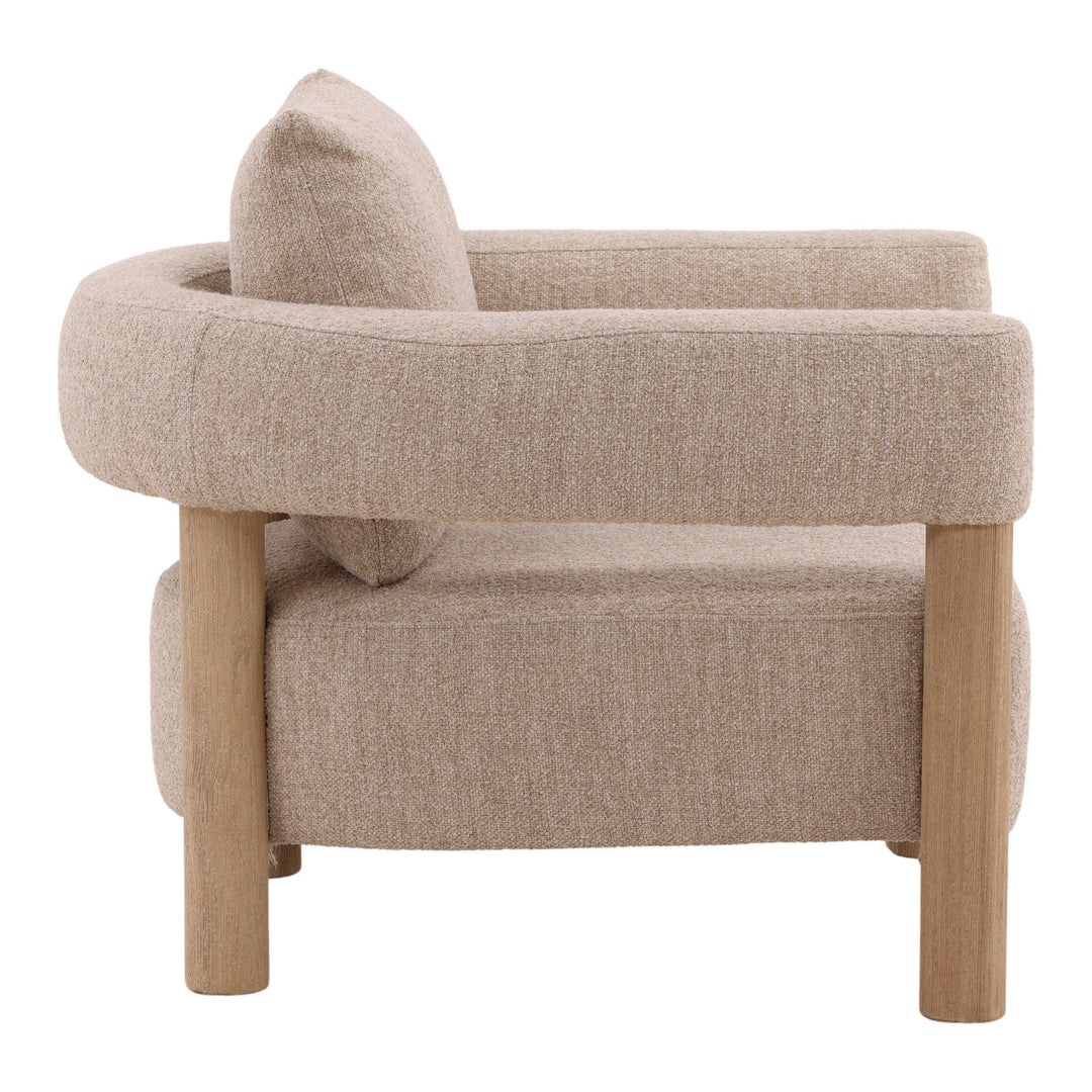 Theodorada Occasional Chair Beige - SwayLiving