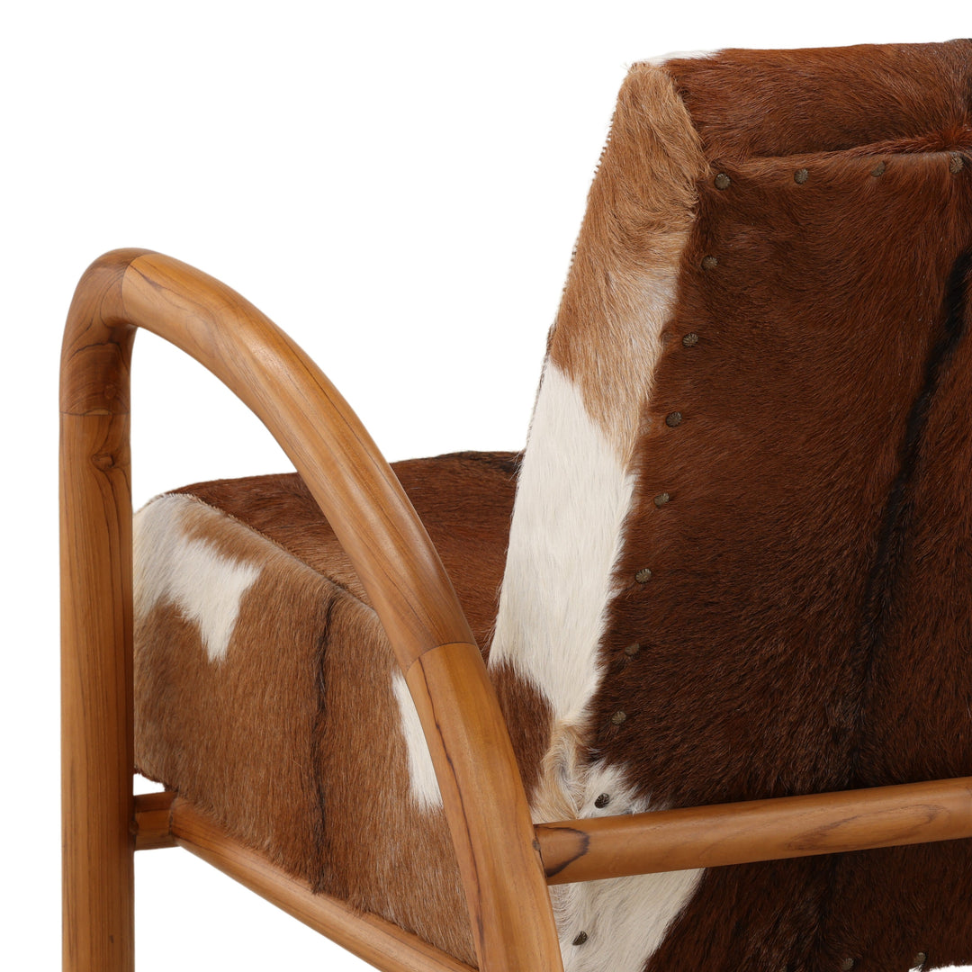 Charleton Occasional Chair Brown — Detail 2