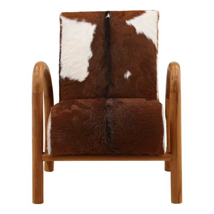 Charleton Occasional Chair Brown — Front
