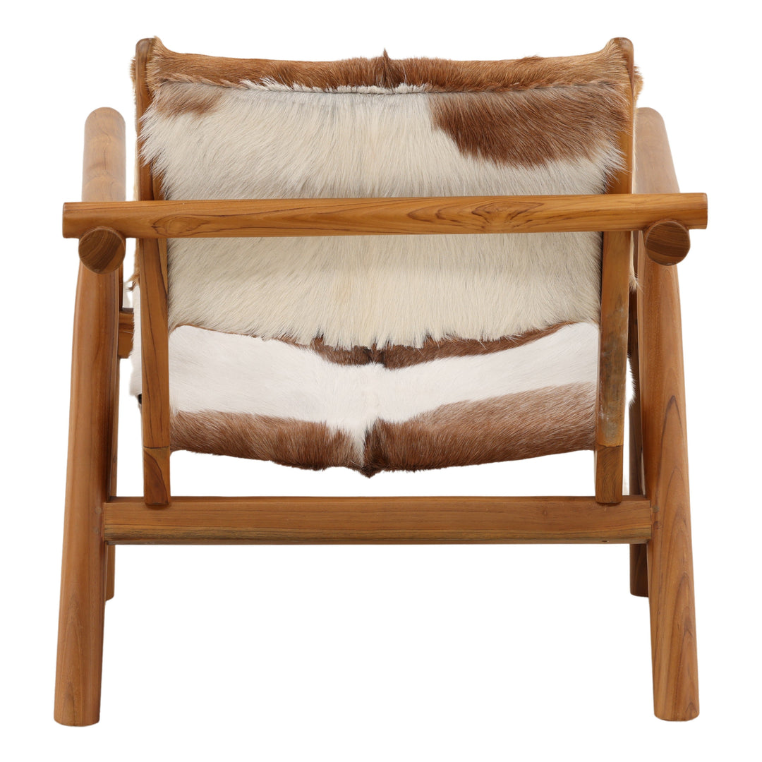 Dunbarr Occasional Chair Brown — Back