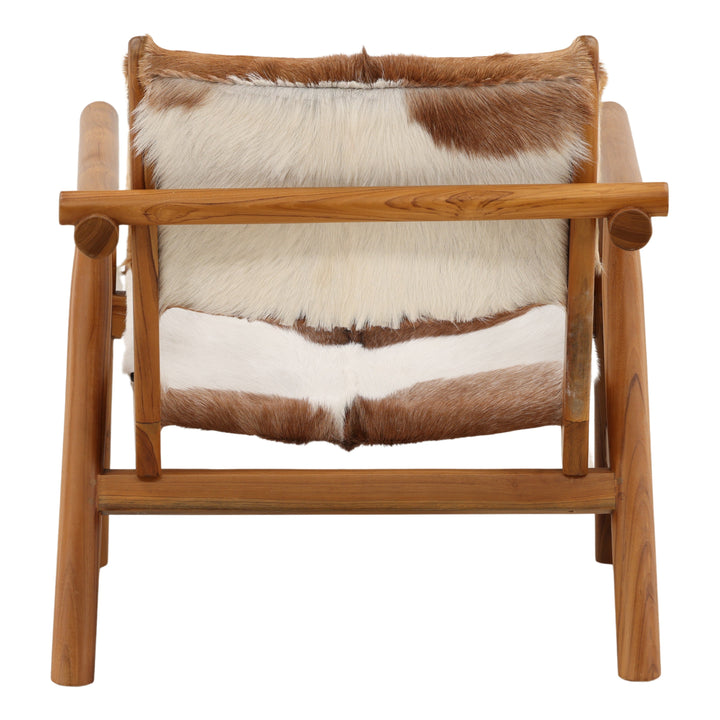 Dunbarr Occasional Chair Brown — Back