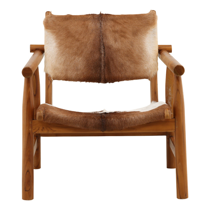 Dunbarr Occasional Chair Brown — Front