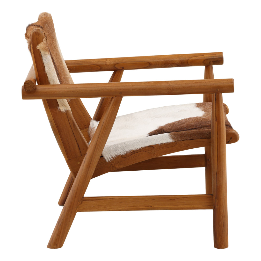 Dunbarr Occasional Chair Brown — Profile