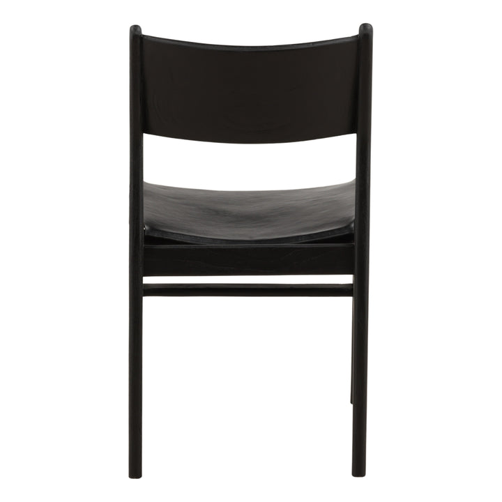 Leandro Dining Chair Set of 2 Black — Back