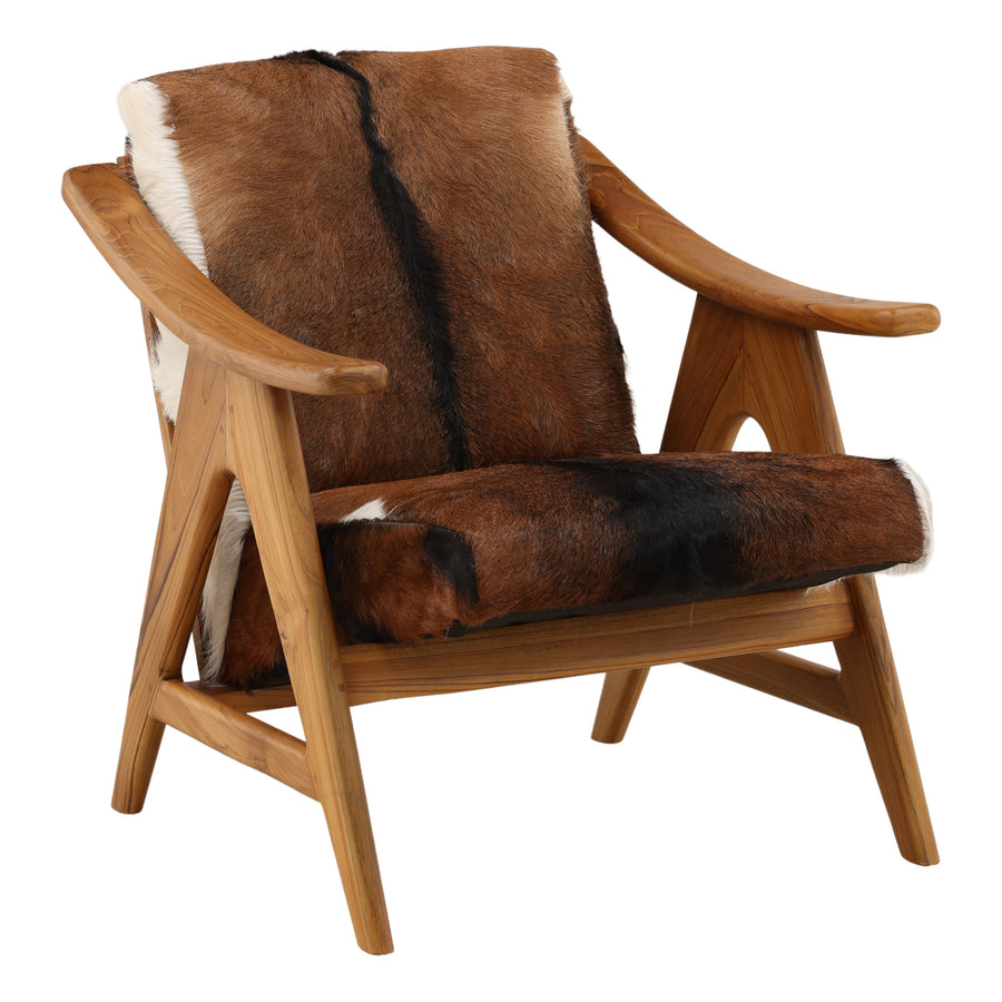 Norkross Occasional Chair Brown — Front Three-Quarter