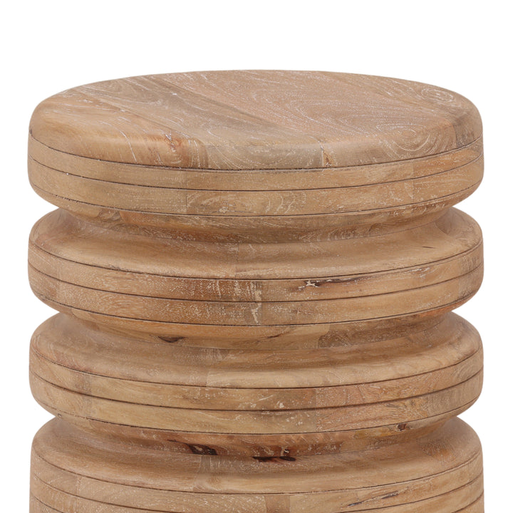 Oriellia Side Table Light Natural — Detail 2