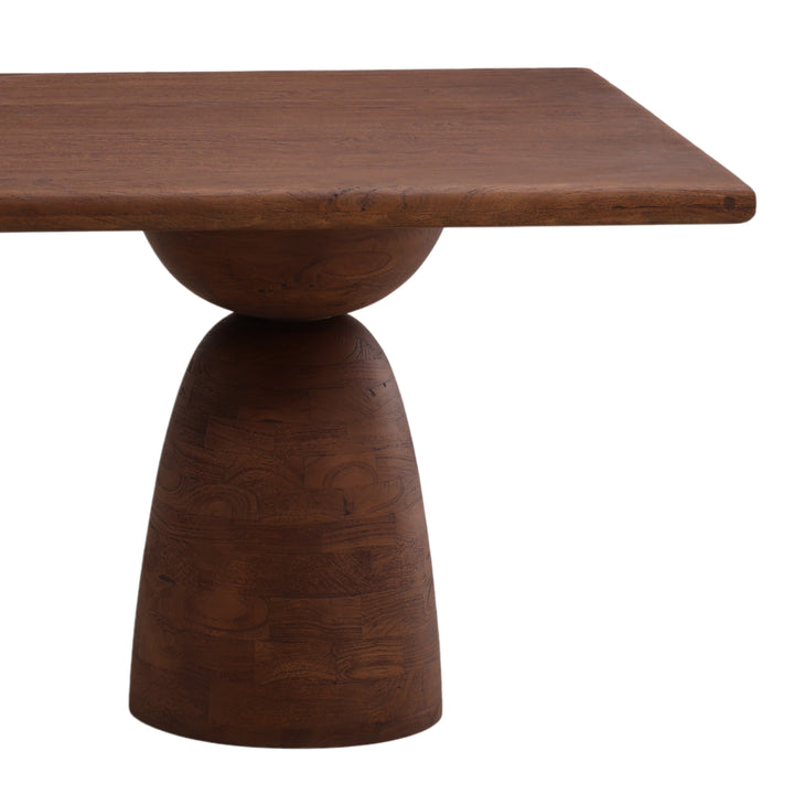 Amberley Dining Table Brown — Detail 2