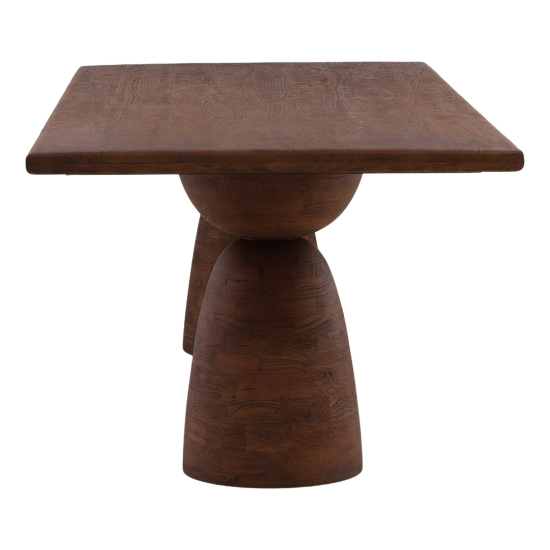 Amberley Dining Table Brown — Profile
