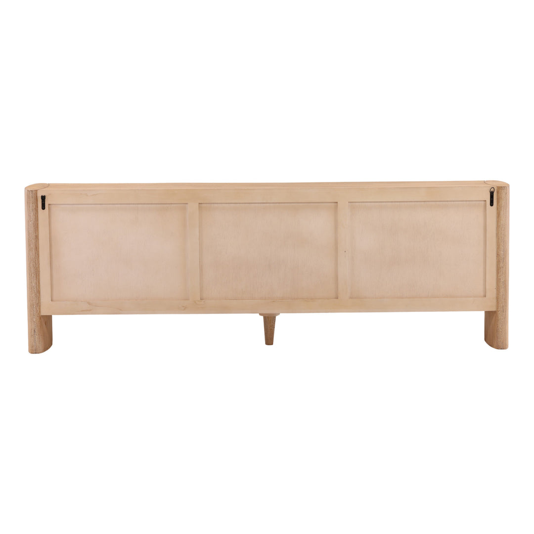 Lorcen Sideboard Light Natural — Back