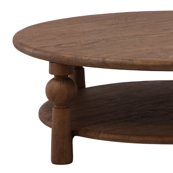 Nethann Coffee Table Brown — Detail 2